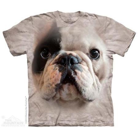 The Mountain White 100% Cotton Big Face Manny Novelty T-shirt