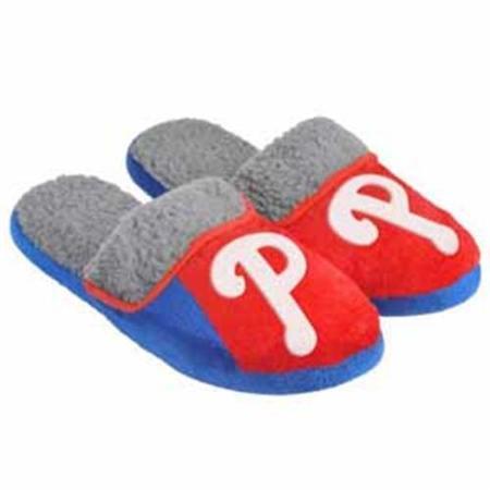 Forever Collectibles Cg-slpmb12shph Large Philadelphia Phillies 2012 Sherpa Slide Slippers