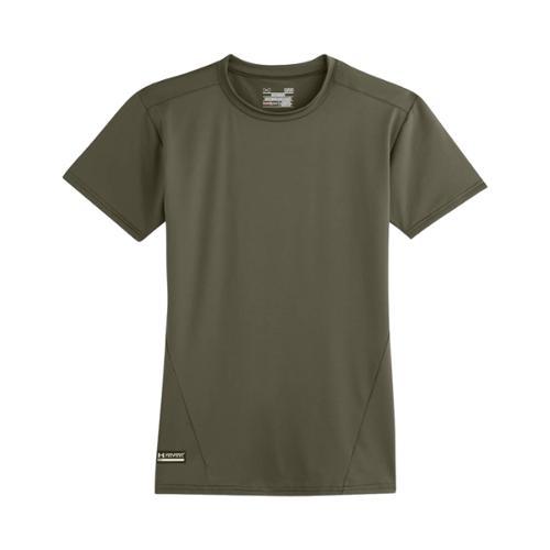 Under Armour Men's Tactical Heatgear Compression Short Sleeve T-shirt, Od, Lg