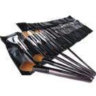 Bundle Monster New 34pc Pro Makeup Eye Shadow Brush Set + Cosmetic Brush Case