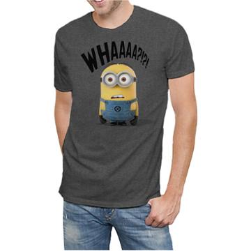Despicable Me Whaaaa Men's License Graphic Tee
