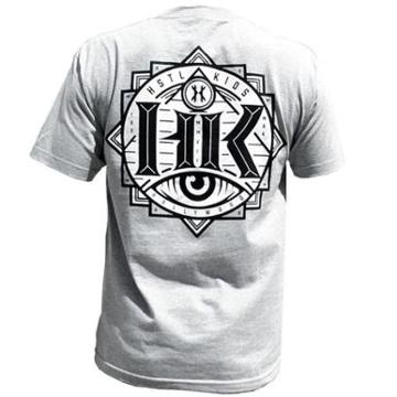 Hk Army T-shirt - 2015 - Illuminati Pocket Tee - Athletic Heather - 2x