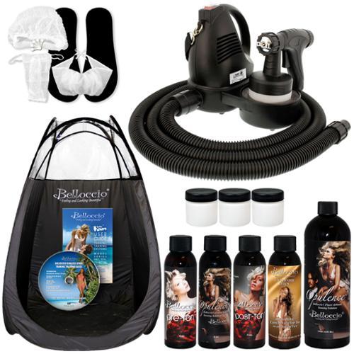 Premium Sunless Airbrush Spray Tanning System P Belloccio Opulence Solution Tent
