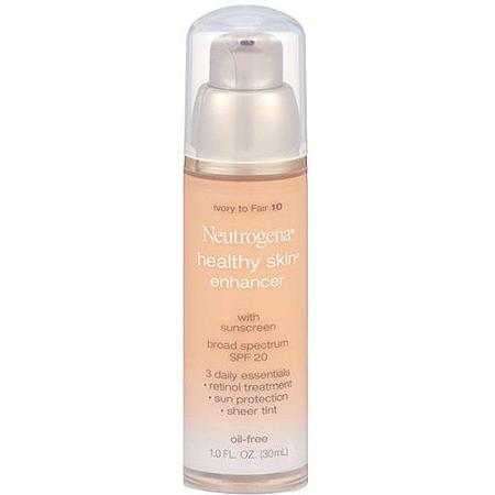 Neutrogena Healthy Skin Enhancer Tinted Moisturizer, Ivory To Fair [10], 1 Oz