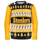 Pittsburgh Steelers Wordmark Nfl Ugly Sweater
