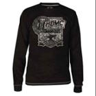 Harley-davidson X-large Men's Blk Label Iron Made Long Sleeve Shirt - Blk 30291734