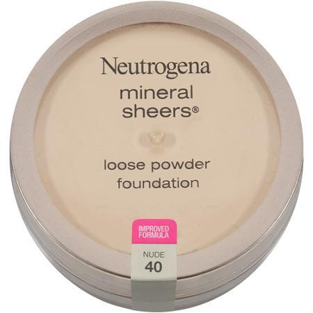 Neutrogena Mineral Sheers Loose Powder Foundation, Nude, Pack Of 2