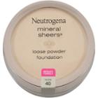 Neutrogena Mineral Sheers Loose Powder Foundation, Nude, Pack Of 2