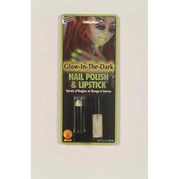 Glow Nail Polish And Lipstick Rubies 18266, One Size