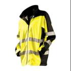 Occunomix Sp-brj-yl Breathable Rain Jacket W/hood, Yellow