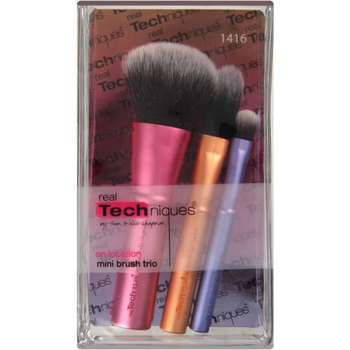 Real Techniques On Location Mini Brush Trio, 3 Pc