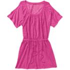 Catalina Women's Crochet Cold-shoulder Swim Cover-up