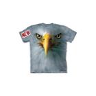 Eagle Face Adult T-shirt By The Mountain - -3438, Adult M
