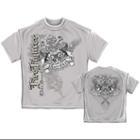 Elite Breed Firefighter Sacrifice T-shirt By Erazor Bits, Gray