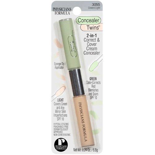 Physicians Formula Concealer Twins, Green Light 3055