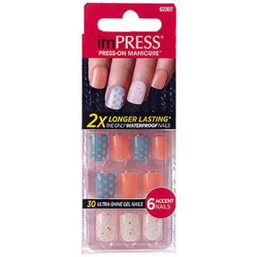 Broadway Impress Gel Nails, Swept Away Count