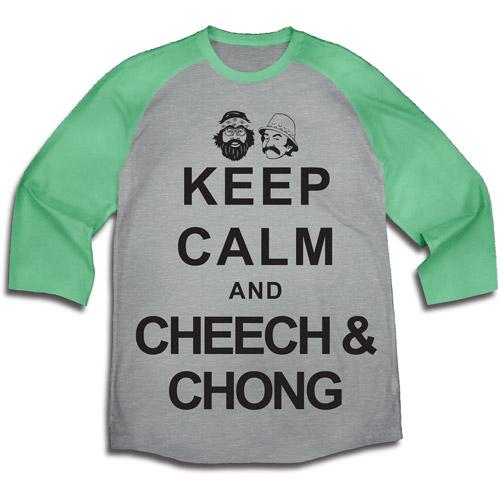 Television And Movies Men's Cheech & Chong Graphic Raglan Tee