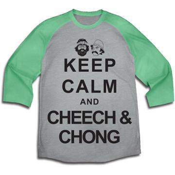 Television And Movies Men's Cheech & Chong Graphic Raglan Tee