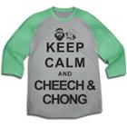 Television And Movies Men's Cheech & Chong Graphic Raglan Tee