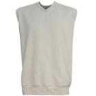 Bermuda Sands Golf Men's Dundee V-neck Sweater Vest Gray -