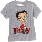 Licensed Betty Boop Slash Back Graphic Tee