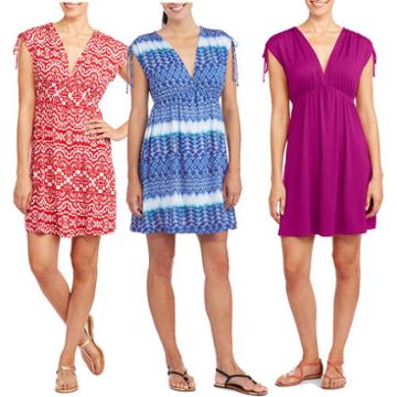 Faded Glory Women's Kimono Dress, 2-pack