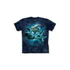 Sea Turtle Collage Adult T-shirt By The Mountain - -3288, Adult 3x