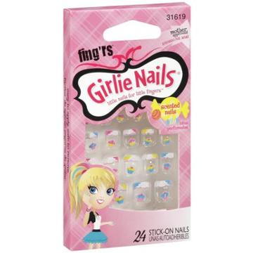 Fingrs Stick-on Scented Girlie Nails, Pack Of 2