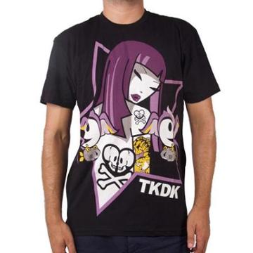 Tokidoki Devoted Mens Black T-shirt