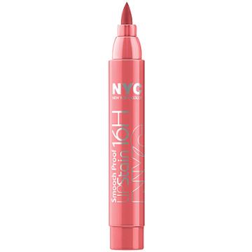 N.y.c. New York Color Nyc Smooch Proof 16hr Lip Stain, 495 Endless Spice, 0.1 Fl Oz