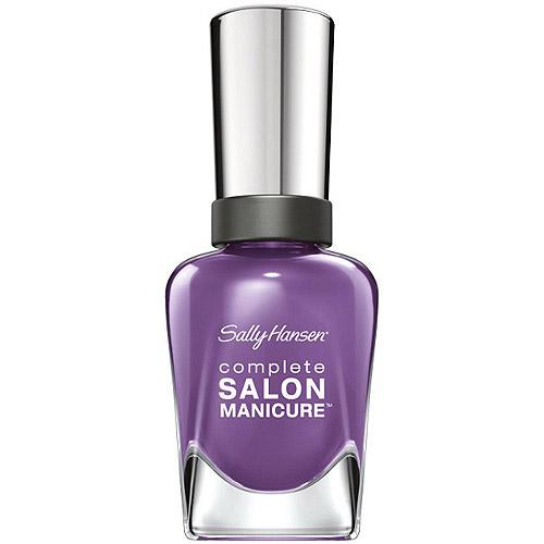 Sally Hansen Complete Salon Manicure Nail Color, Fe Fi Fo Plum, 0.5 Fl Oz