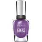 Sally Hansen Complete Salon Manicure Nail Color, Fe Fi Fo Plum, 0.5 Fl Oz