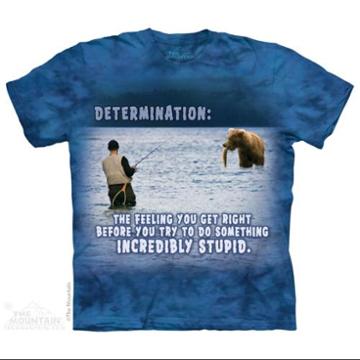The Mountain Blue Cotton Fishing Outdoor Design Novelty Adult T-shirt (5xl) New