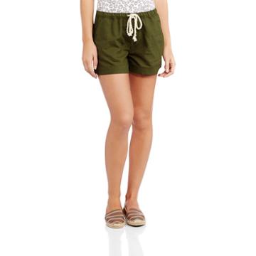 Allison Brittney Allison Brittaney Women's Summer Essential Linen Shorts