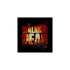 Walking Dead Fire Design Black T-shirt 09181m
