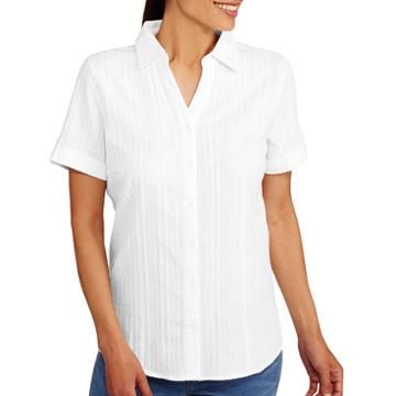 White Stag Women's Short Sleeve Camp Shirt