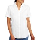 White Stag Women's Short Sleeve Camp Shirt