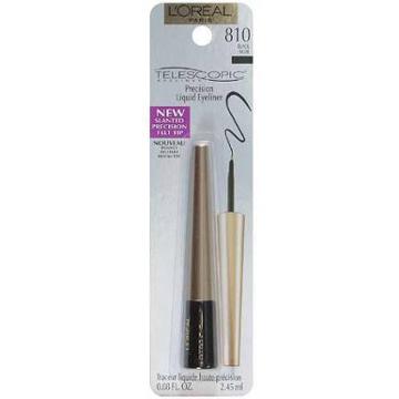 L'oreal Paris Telescopic Precision Liquid Eyeliner, Black, 0.08 Fl Oz