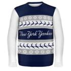 New York Yankees Wordmark Mlb Ugly Sweater