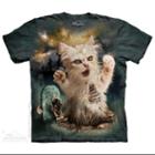 The Mountain Green Cotton Zombie Cat Design Parody Novelty Adult T-shirt (l) New