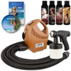 Belloccio Deluxe Sunless Airbrush Hvlp Spray Tanning System Solution Lotion Kit