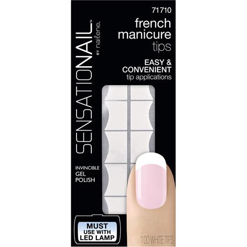 Sensationail French Manicure Tips Applications 710, 100 Count