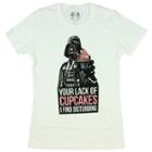 Star Wars Disturbing Cupcakes Juniors T-shirt