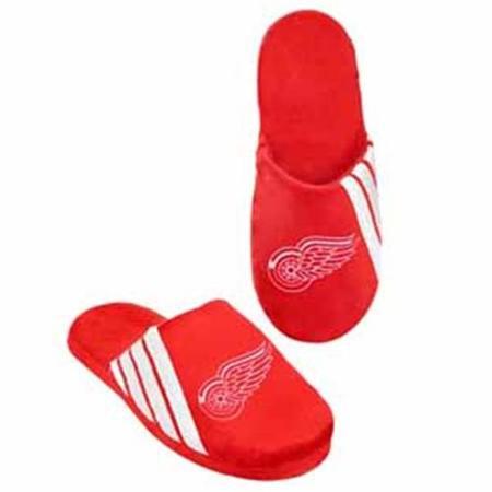 Forever Collectibles Cg-slpnhtslg12dr X-large Detroit Red Wings 2012 Team Stripe Logo Slippers -