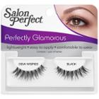 Salon Perfect Perfectly Glamorous Eyelashes, Demi Wispies Black, 1 Pr