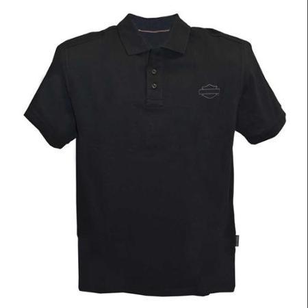 Harley-davidson X-large Tori Richard Mens Classic Bar & Shield Polo (black ) 0233-2738