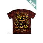 The Mountain Orange Cotton Jack O Lantern Wall Awesome Youth T-shirt