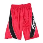 Reebok Mens Dazzle Classic Styled Baggy Athletic Basketball Shorts, Red
