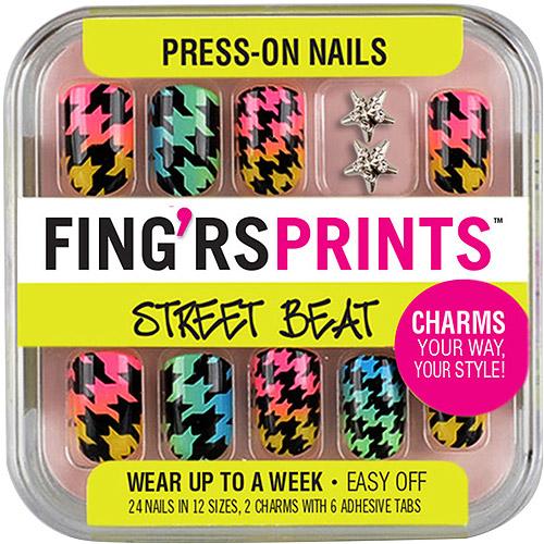 Fing'rs Prints Street Beat Press-on Nails, Go Bandanas Count