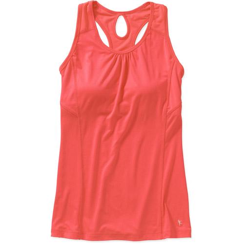 Danskin Now Women's Performance Tank With Built In Bra
